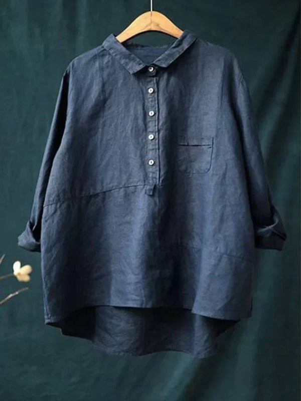 Fiona - Classic Linen Shirt