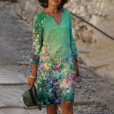 Claire | Charming summer dress with flowers