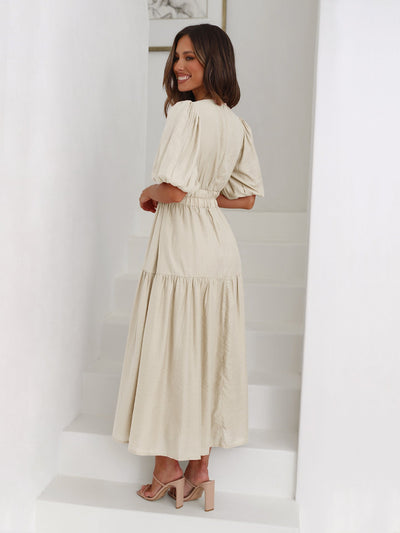 Enola - Puff Sleeves Dress