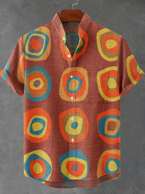 Elias Wallpaper Art Print Casual Shirt