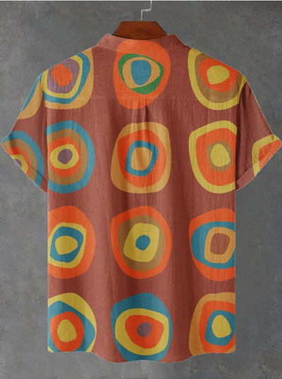 Elias Wallpaper Art Print Casual Shirt