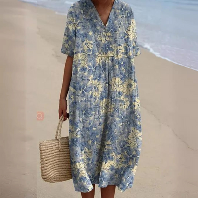 Emma™ - Cheerful floral dress
