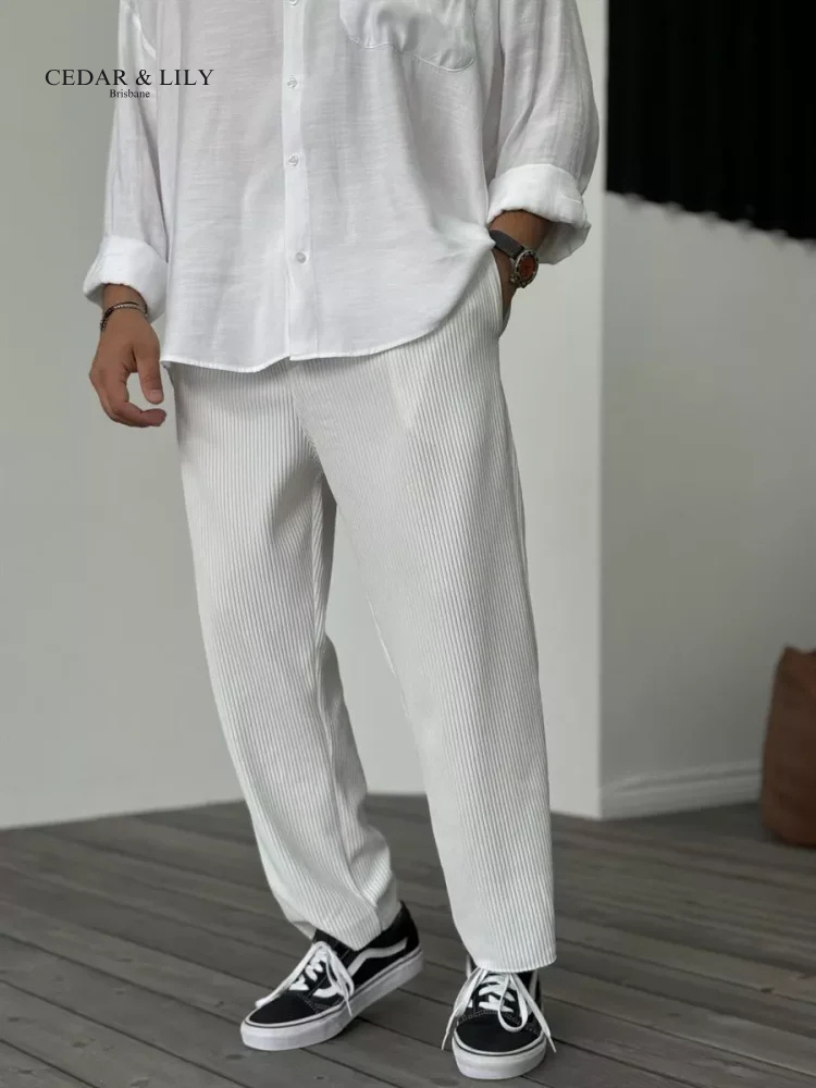 Ethan™ | Relaxed Fit Ribbed Trousers