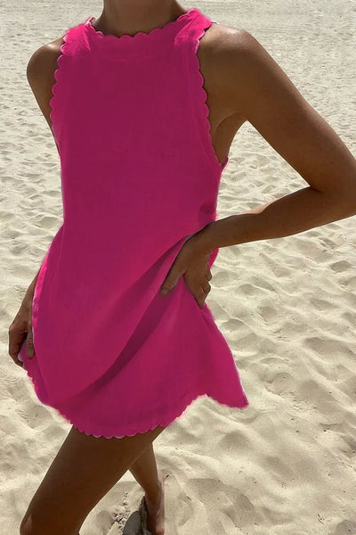 Dawn - Chic Wave Edge Mini Dress
