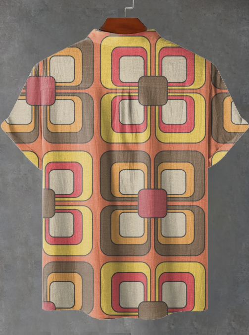 Victor Wallpaper Art Print Casual Shirt