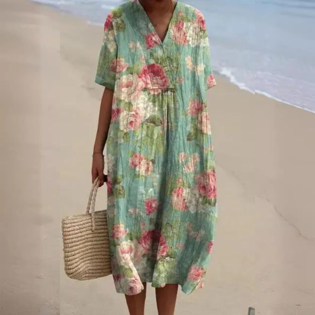Emma™ - Cheerful floral dress