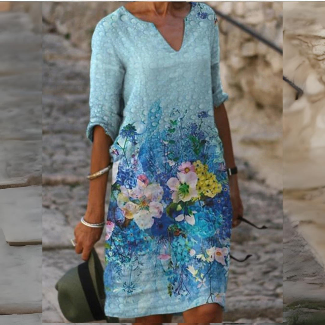 Claire | Charming summer dress with flowers