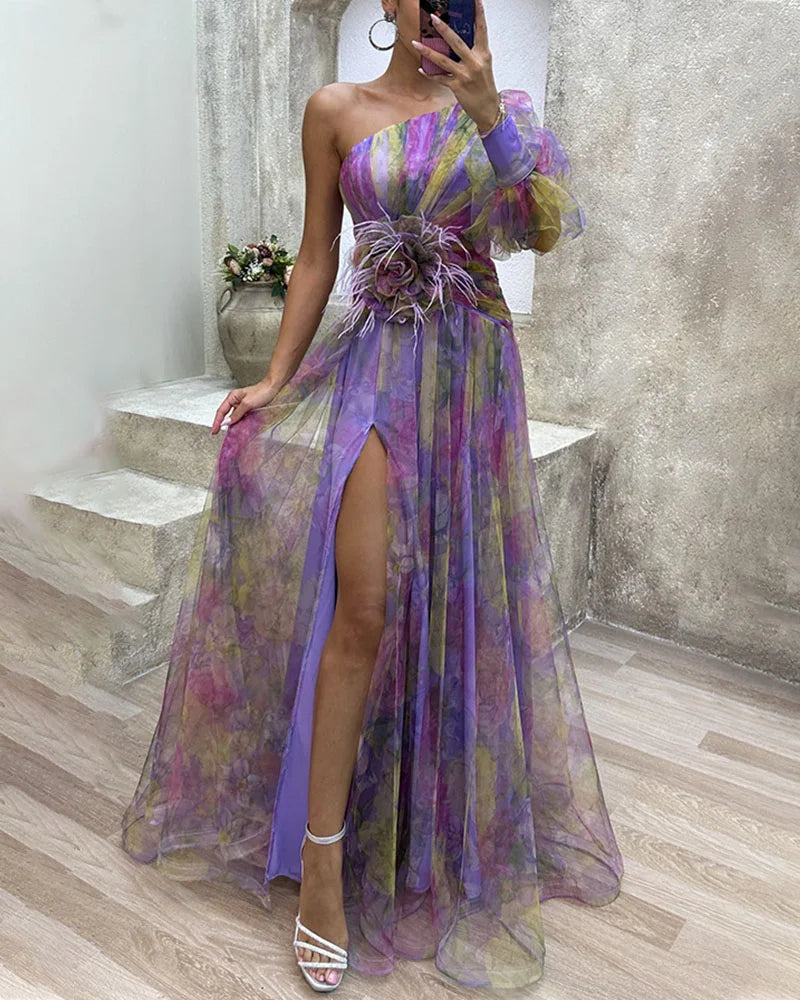 Cecelia - One Sleeve Dress