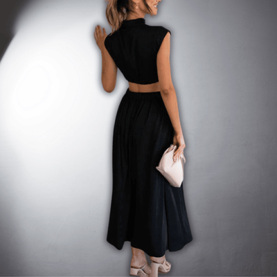 Ilona | Vegan Pleated Dress with Premium Comfort