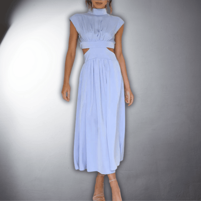 Ilona | Vegan Pleated Dress with Premium Comfort