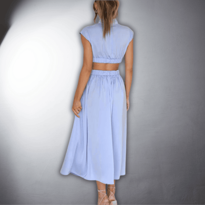 Ilona | Vegan Pleated Dress with Premium Comfort