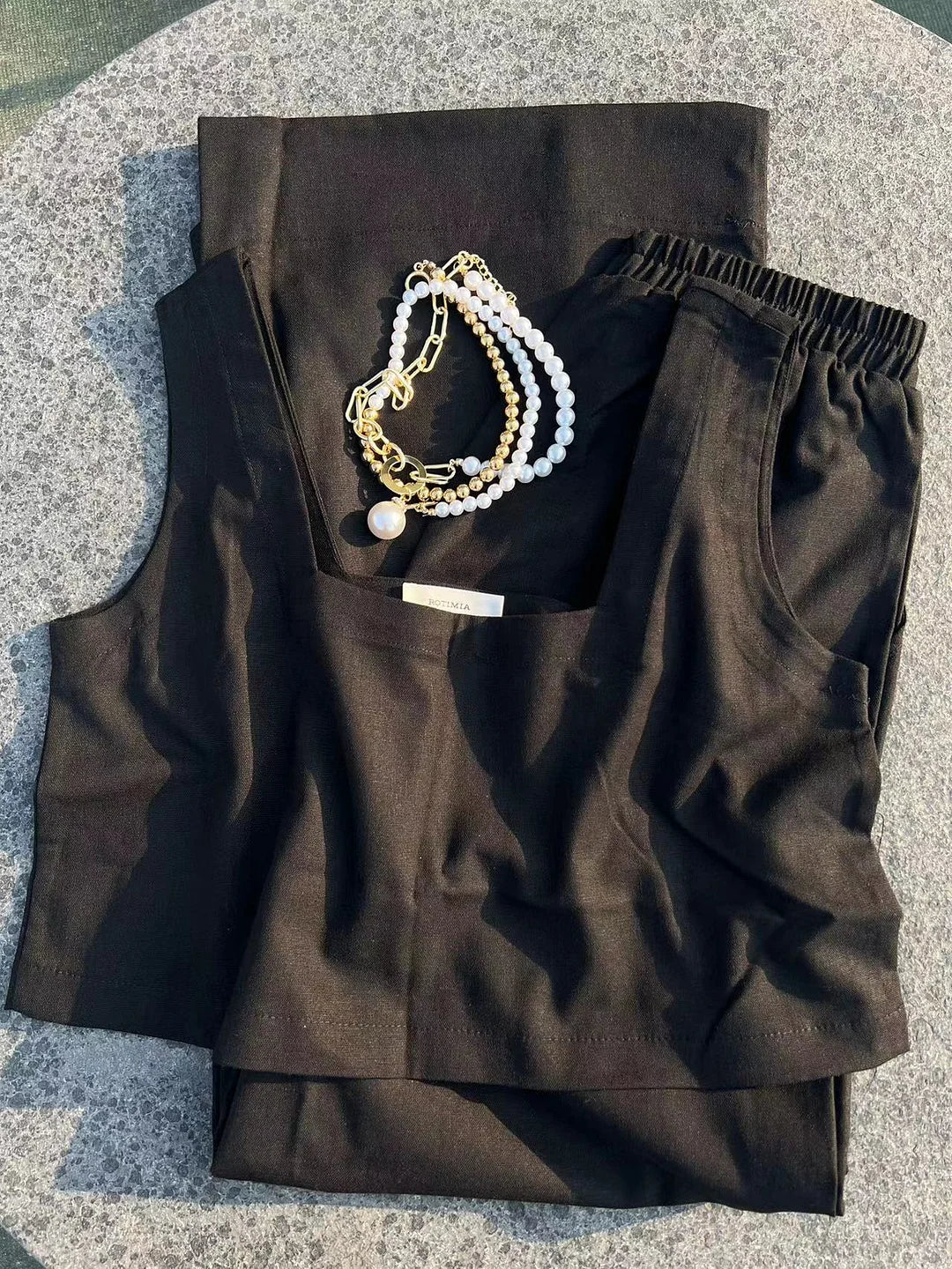 Danica - Casual Linen Two Piece Set