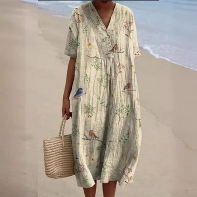 Emma™ - Cheerful floral dress
