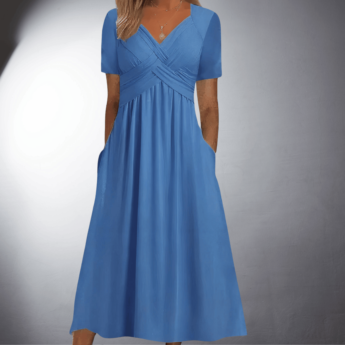 Fosca | Midi Dress in High-Quality Material