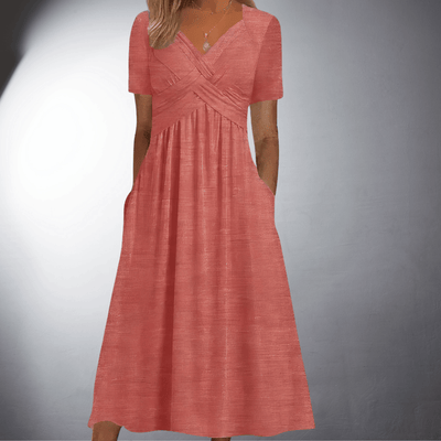 Fosca | Midi Dress in High-Quality Material