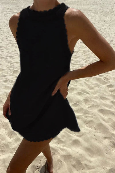 Dawn - Chic Wave Edge Mini Dress