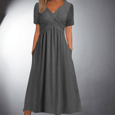 Fosca | Midi Dress in High-Quality Material