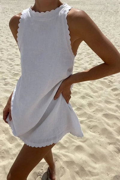 Dawn - Chic Wave Edge Mini Dress