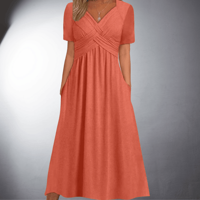 Fosca | Midi Dress in High-Quality Material