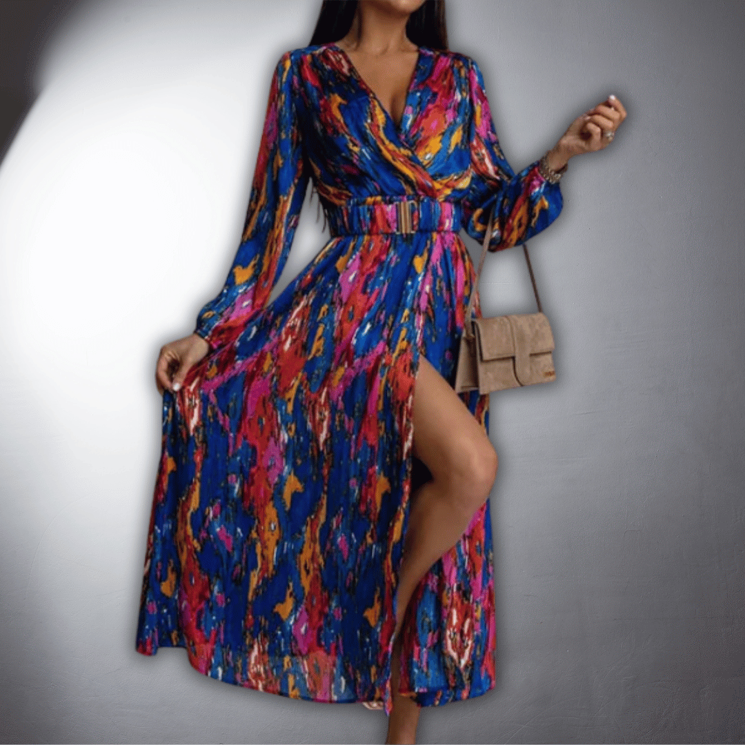 Giada | High Slit Boho Dress