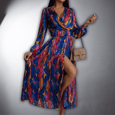 Giada | High Slit Boho Dress