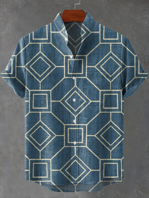 Declan Wallpaper Art Print Casual Shirt