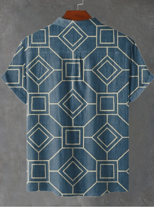 Declan Wallpaper Art Print Casual Shirt