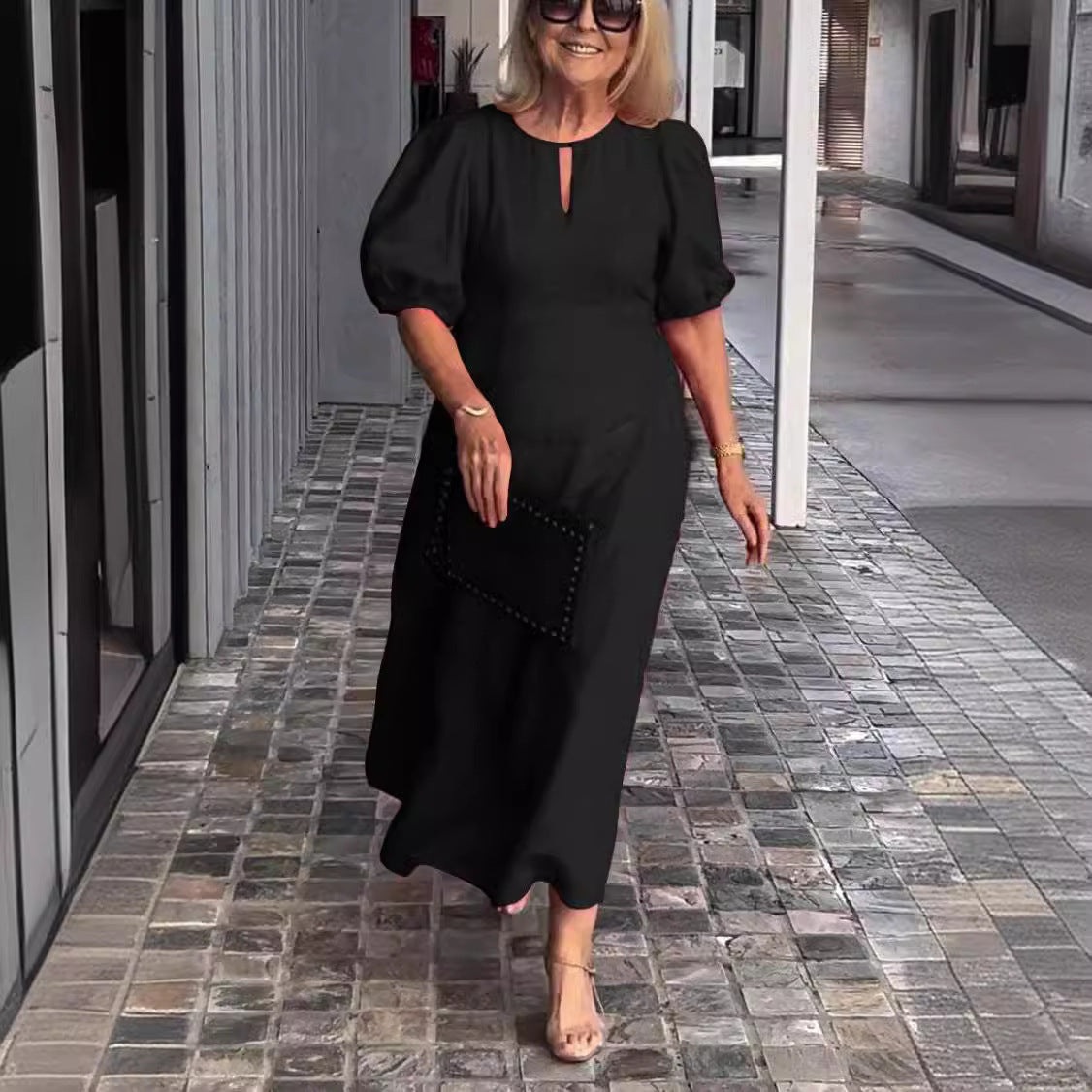 Eve - Elegant Mid-Length Dress