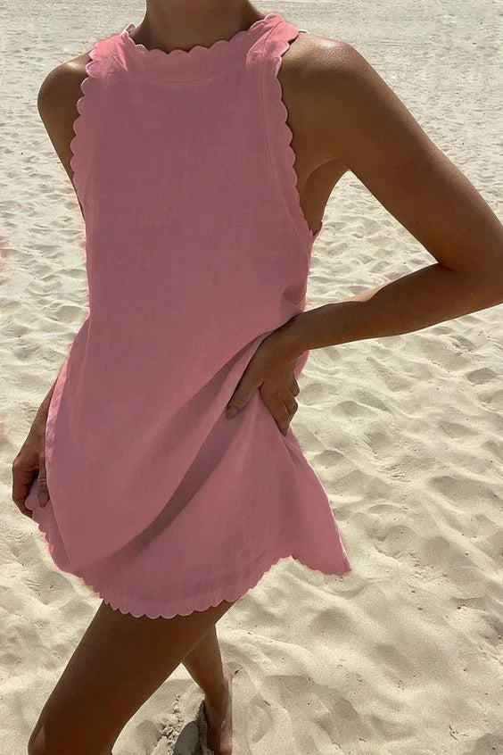 Dawn - Chic Wave Edge Mini Dress