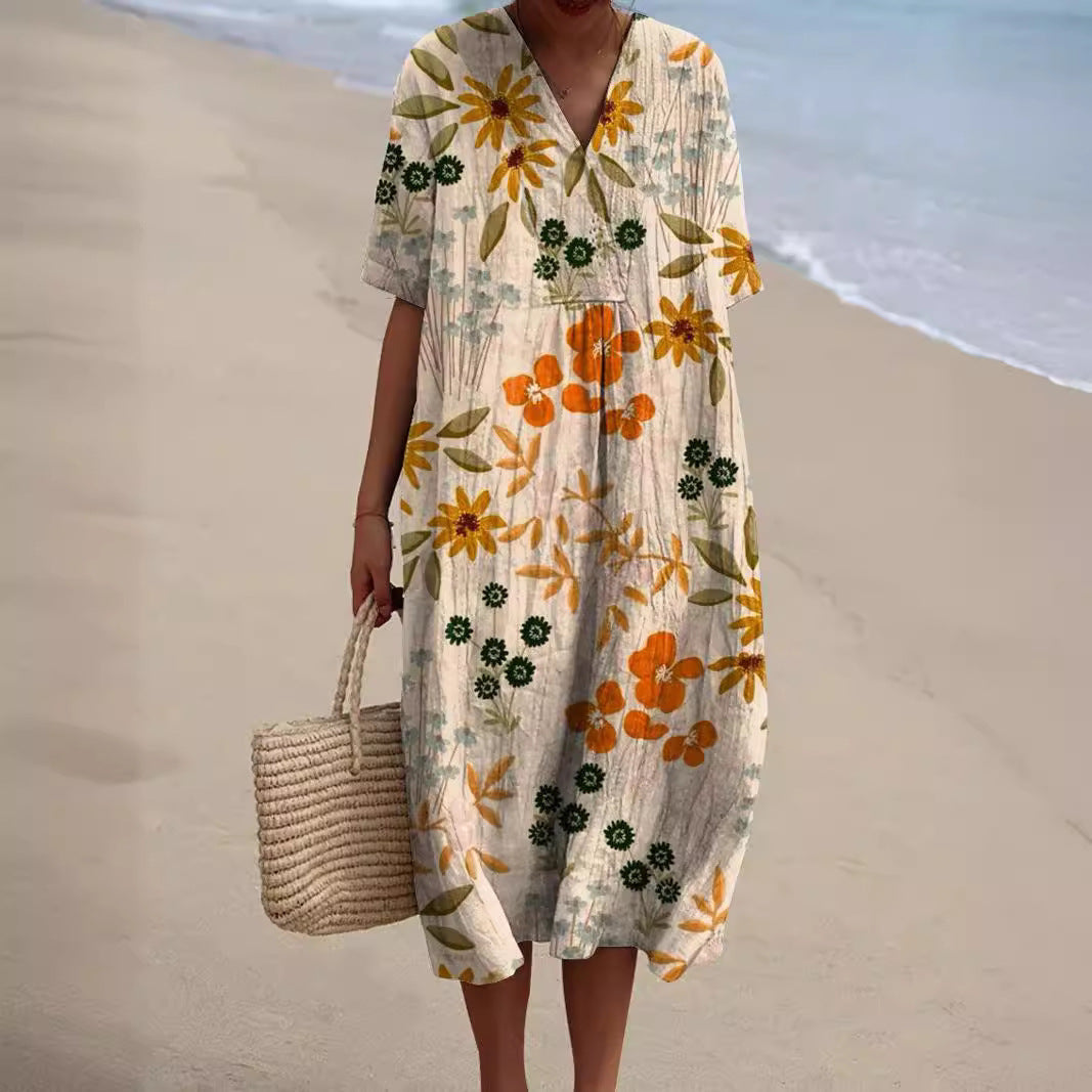Emma™ - Cheerful floral dress