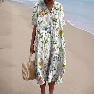 Emma™ - Cheerful floral dress