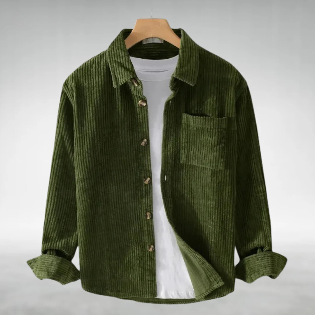 Dudley - Casual Corduroy Shirt