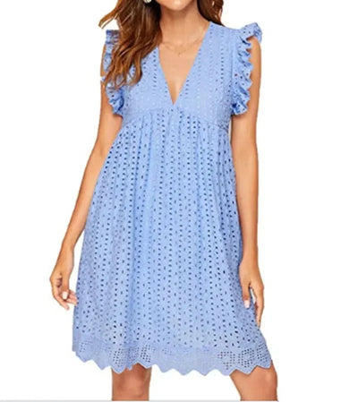 Hedy | Elegant V-Neck Party Dress