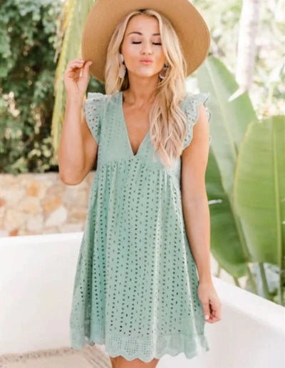 Hedy | Elegant V-Neck Party Dress