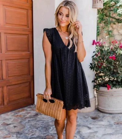 Hedy | Elegant V-Neck Party Dress