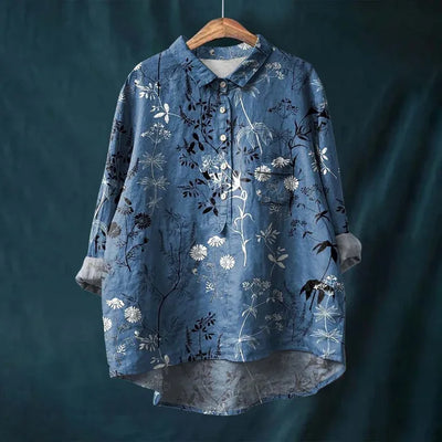 Fenna - Cheerful blouse with floral print