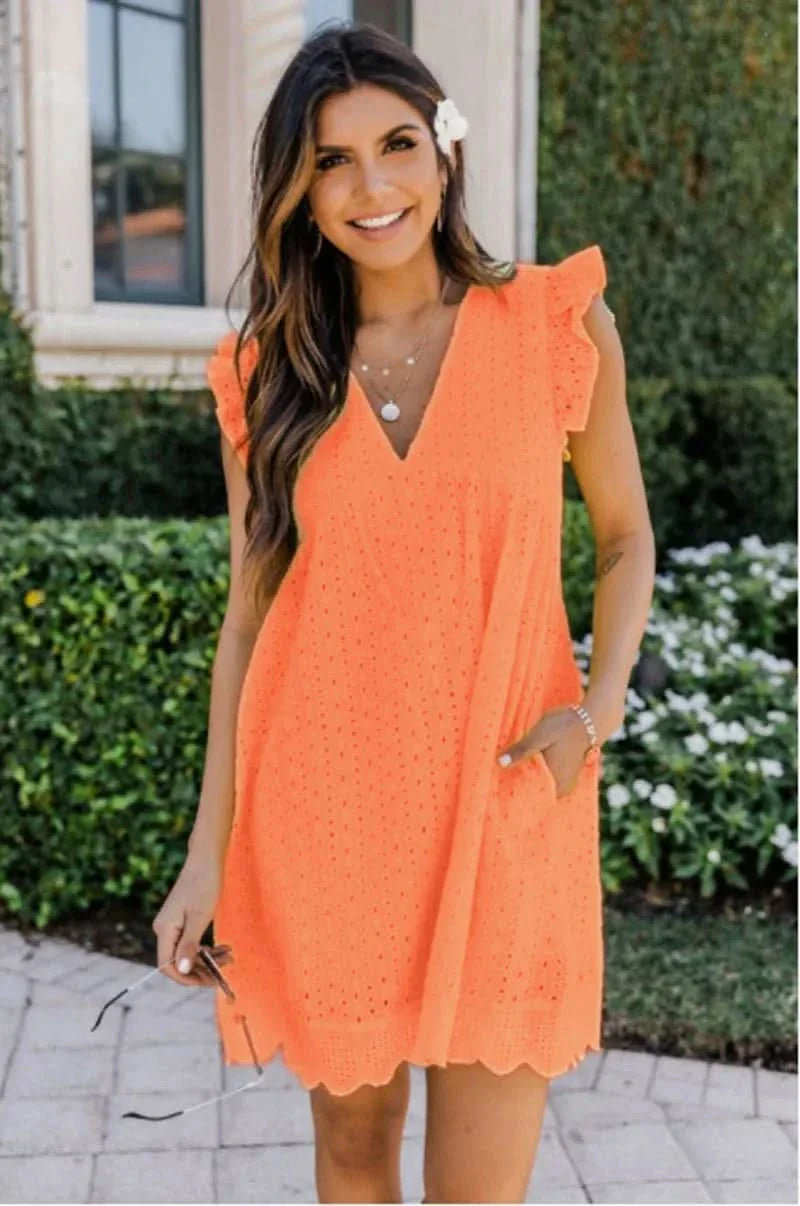 Hedy | Elegant V-Neck Party Dress