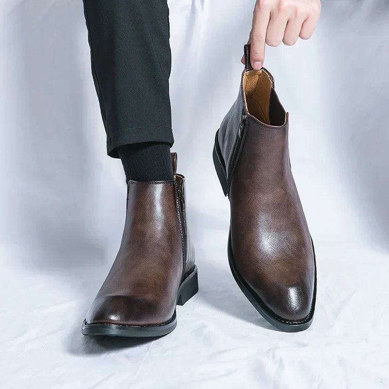 Cooper | Bottines Chelsea en cuir
