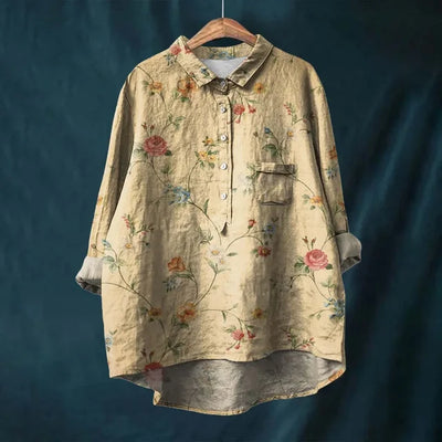 Fenna - Cheerful blouse with floral print