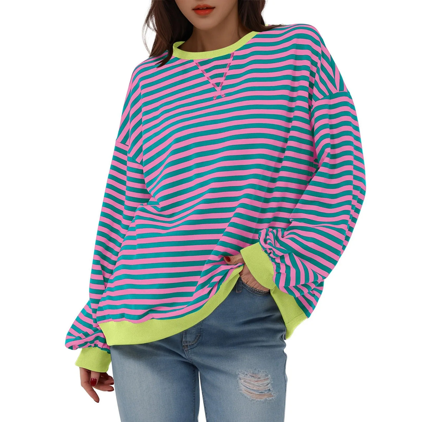 Emma - Striped Pullover