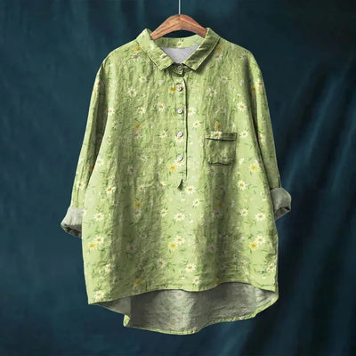 Fenna - Cheerful blouse with floral print