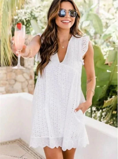 Hedy | Elegant V-Neck Party Dress