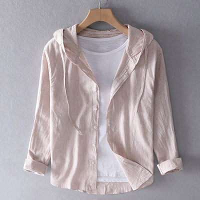 Elena | Lightweight hooded blouse