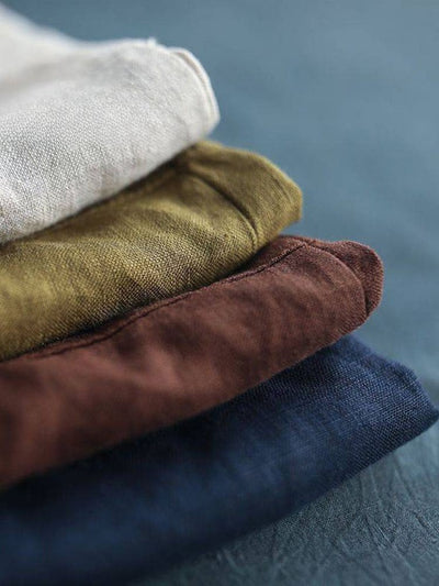 Women's Lapel Neck Casual Solid Colour Long Sleeve Shirt