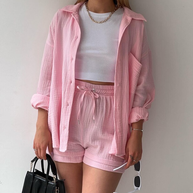Vivian |  Cotton Two-Piece Set