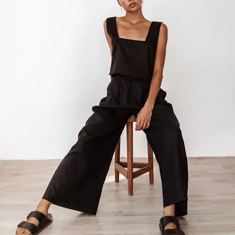 Danica - Casual Linen Two Piece Set