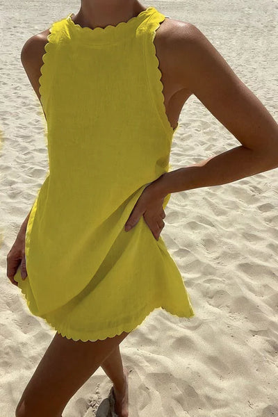 Dawn - Chic Wave Edge Mini Dress