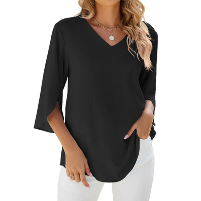 Cara™ - V-Neck Blouse