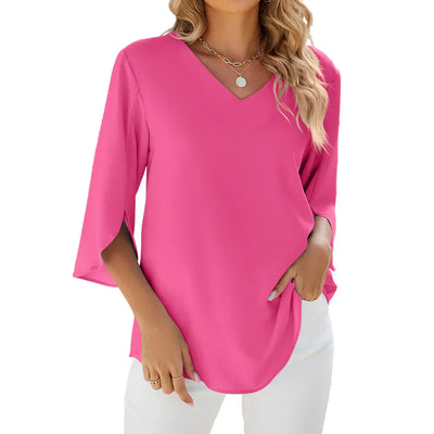 Cara™ - V-Neck Blouse