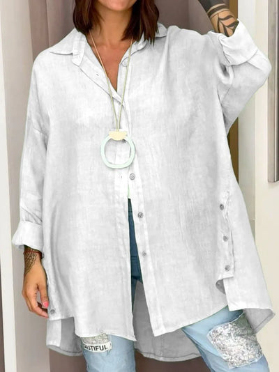 Evelyn - Oversized Button Shirt